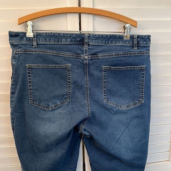 J. Jill Tried & True Crop Jeans Size 18 Stretch - Picture 8 of 16
